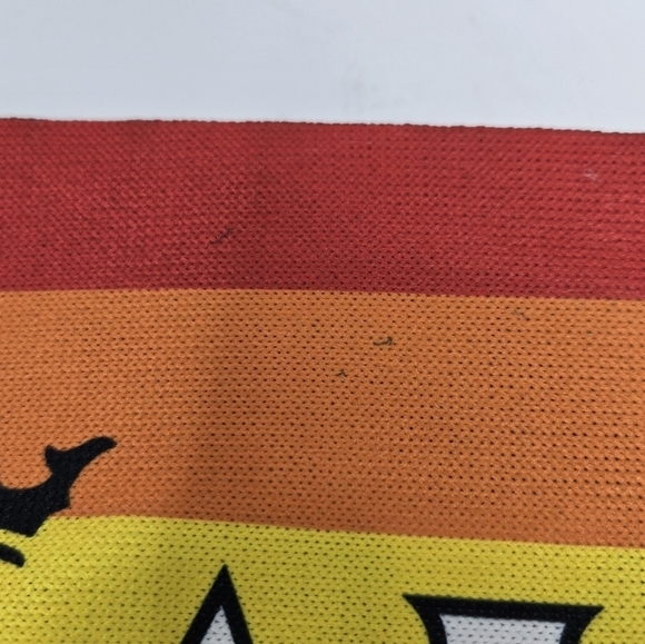 REAL SALT LAKE SOCCER RAINBOW SCARF LIMITED EDITION PRIDE FRINGE REVERSIBLE OS - Picture 12 of 16